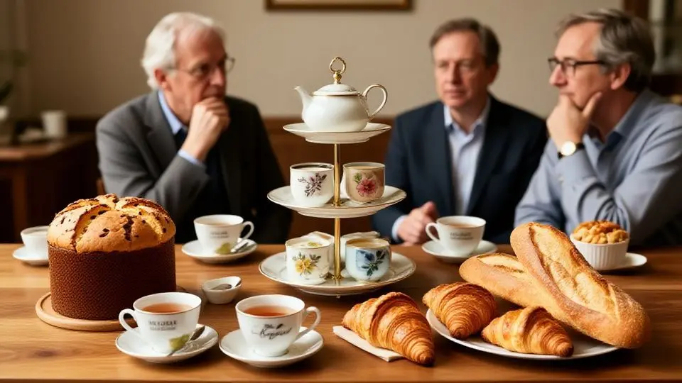 향긋한 차와 다채로운 빵의 환상적인 페어링