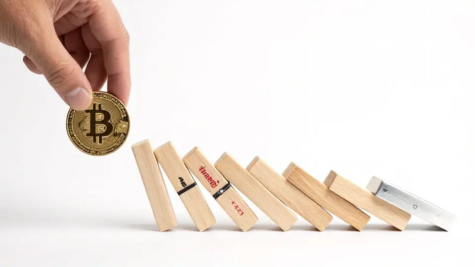 대규모 레버리지 청산, 폭락의 도미노를 만들다