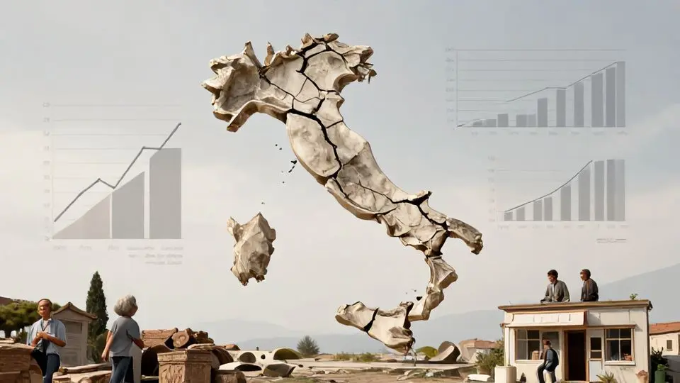 이탈리아: 끝나지 않는 침체, 구조적 문제의 늪