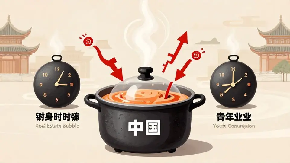 2. 중국의 내부 위기와 반격 카드: 세 개의 시한폭탄