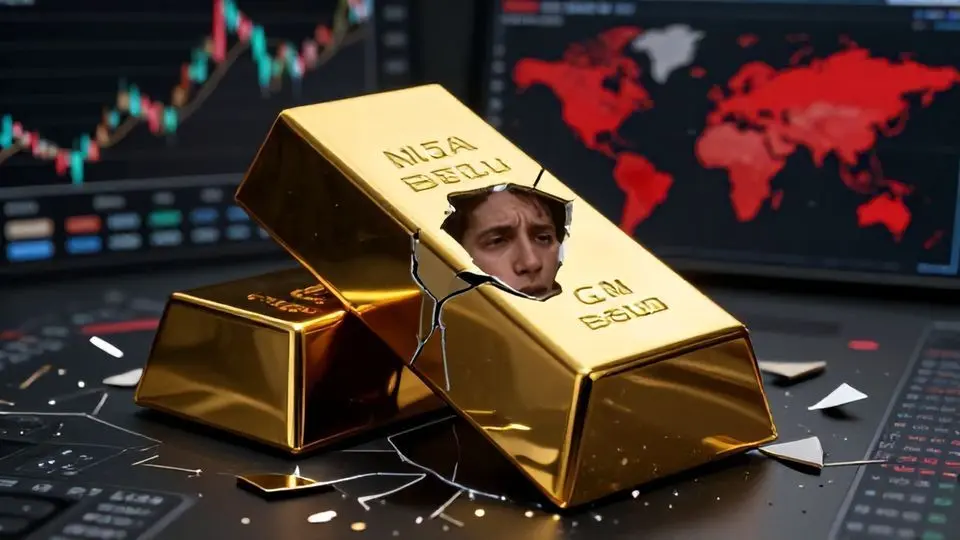 안전자산 금, 충격적 폭락의 서막