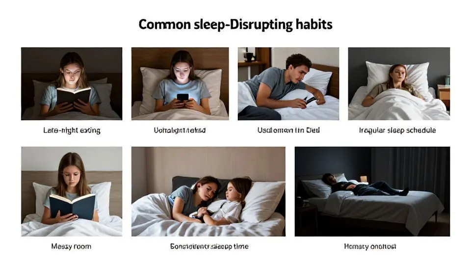 시니어가 가장 많이 실수하는 수면 방해 습관과 해결법