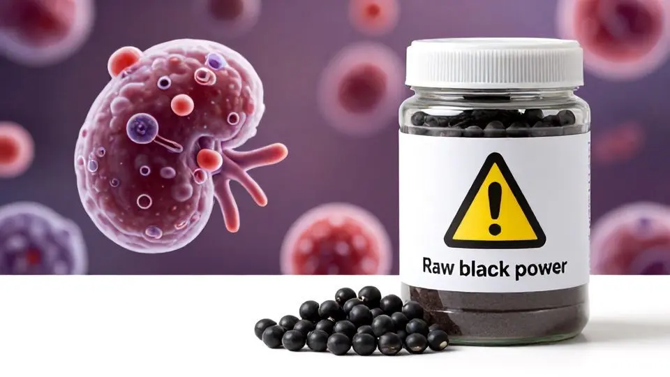 세 번째 치명적 실수: 생검은콩가루 = 천연 살충제 섭취