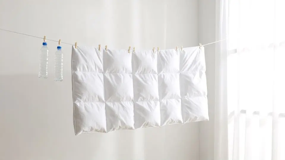 대형 세탁물 건조 팁: 바닥에 붙이지 마세요!