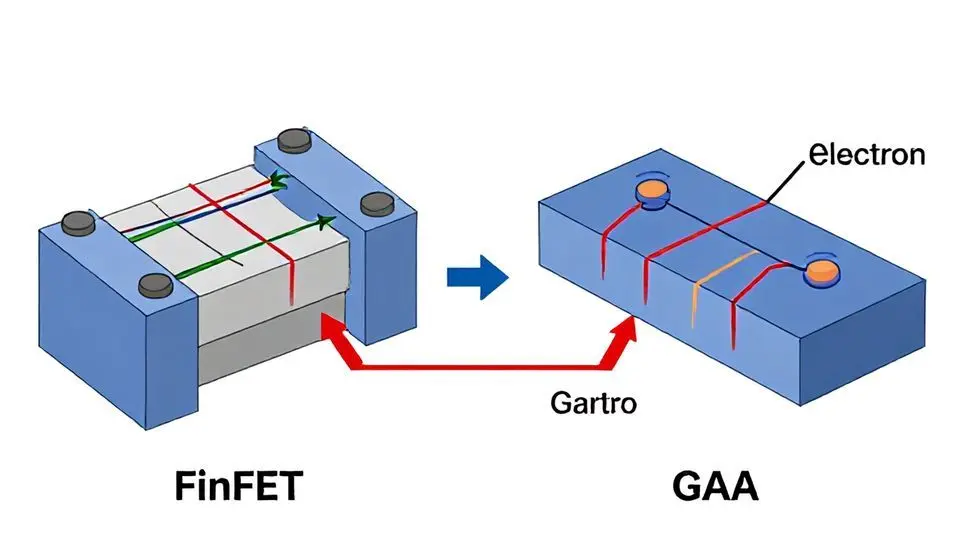 GAA 공정: 삼성의 기술적 우위 확보