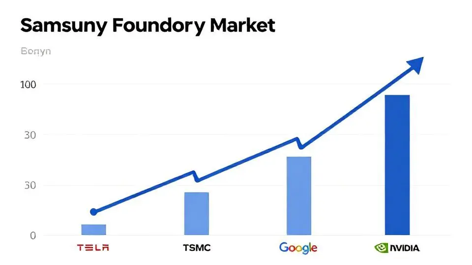 파운드리 사업의 공격적 전략 전환