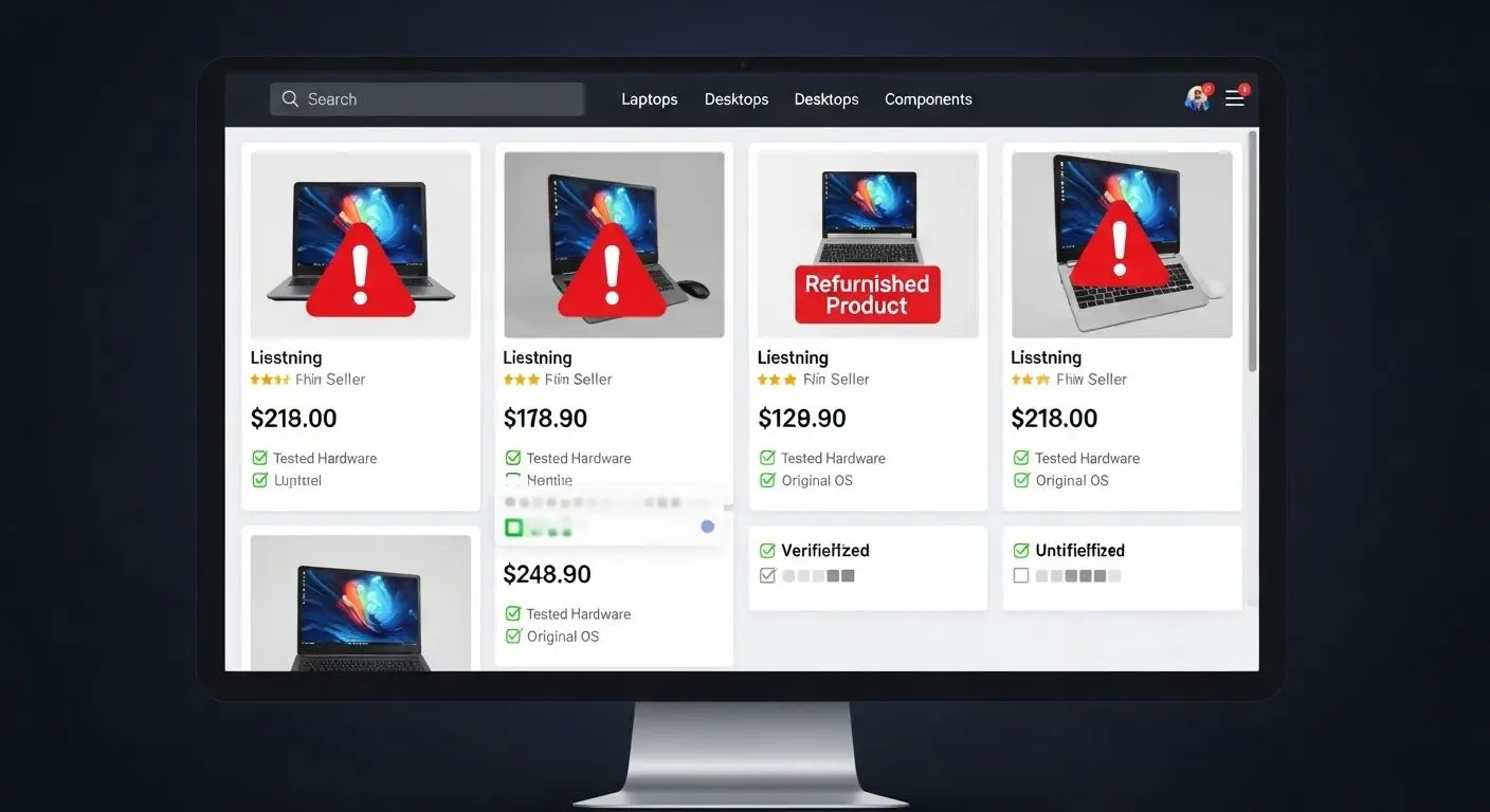 6. 중고 컴퓨터 구매 시 반드시 확인해야 할 사항