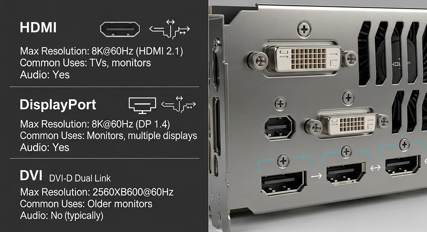 11. 그래픽 카드 연결 문제 해결: HDMI vs DP