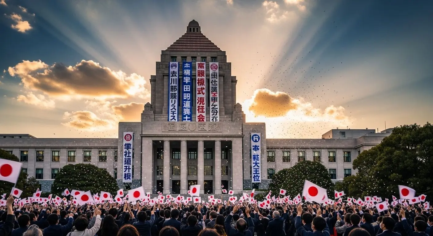 1. 서론: 일본 정치의 역사적 전환점, 자민당의 압도적 승리