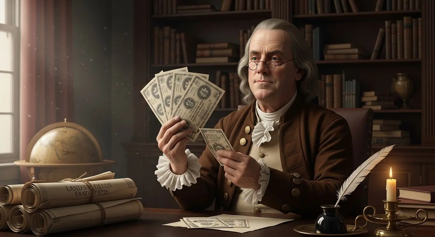 벤저민 프랭클린의 혁신적 아이디어: 토지 은행