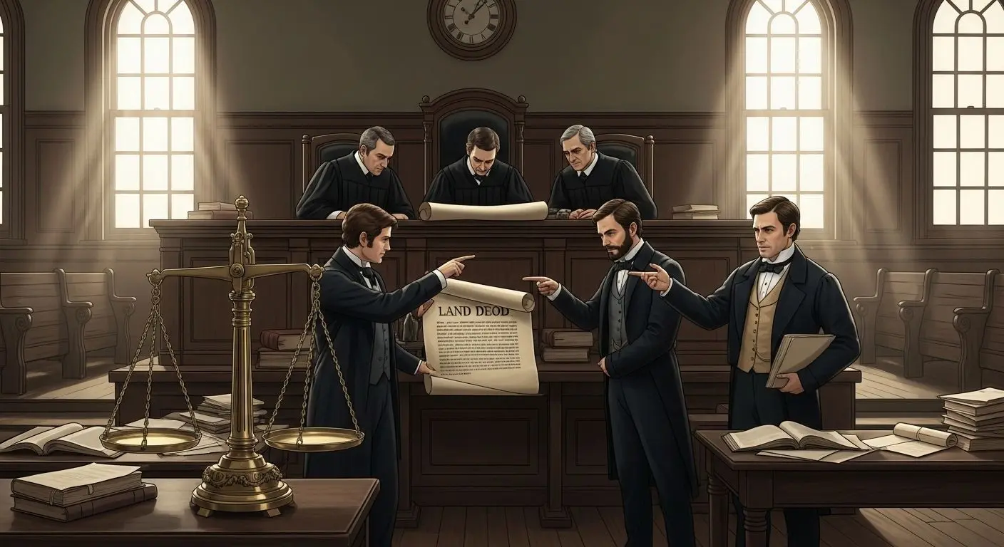 미국식 자본주의의 엔진: 토지를 담보로 한 법적 시스템