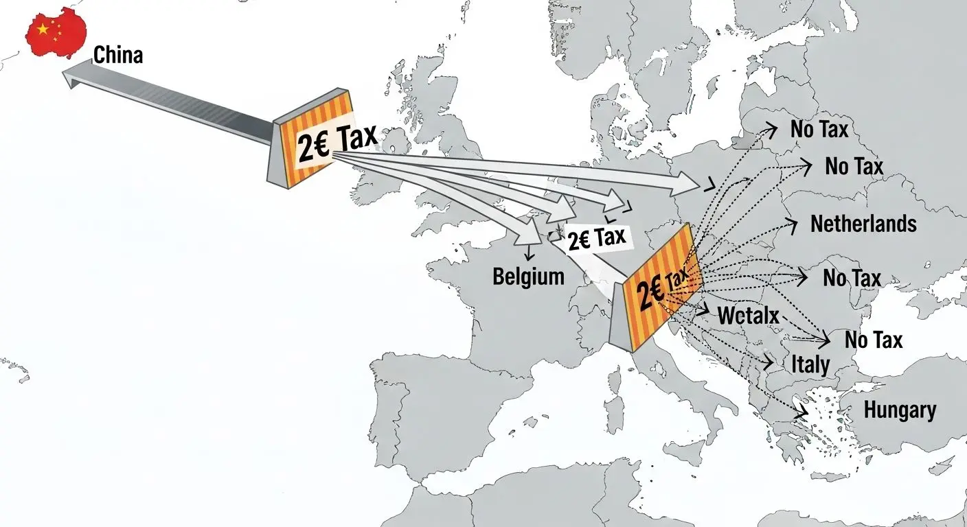 3. 충격적인 결과: 물류량 36% 급감, 하지만 중국 제품은 여전히 유입