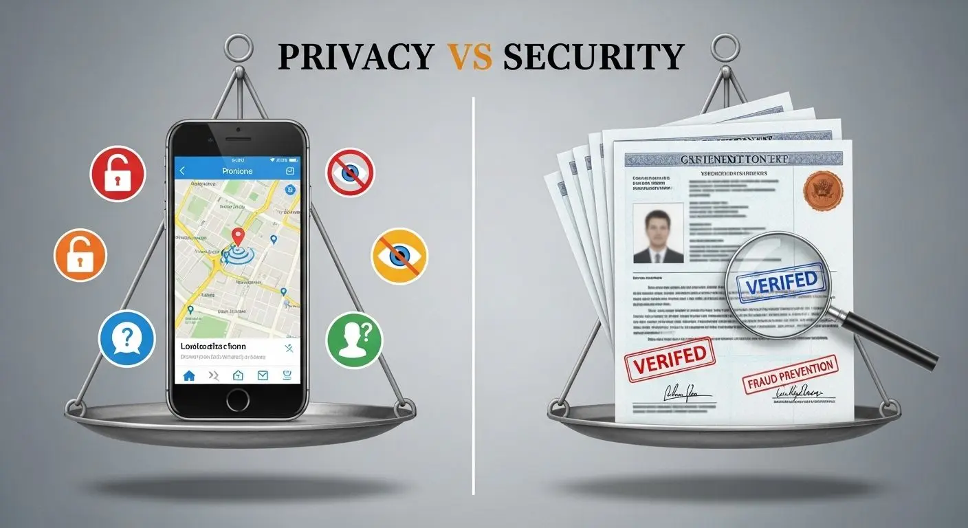5. 검증 시스템의 딜레마: 개인정보 침해 논란과 모호한 기준