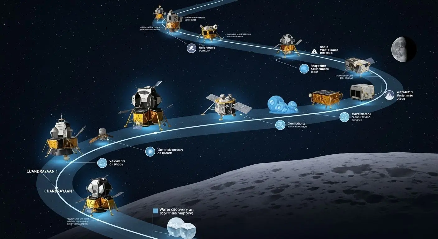 4. 달의 물 발견 역사: 회의에서 확신으로
