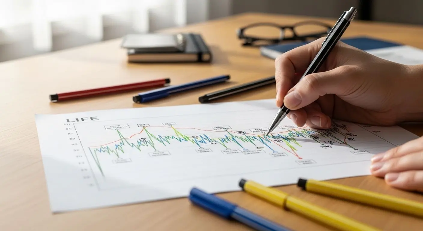 나만의 인생 그래프 그리는 방법