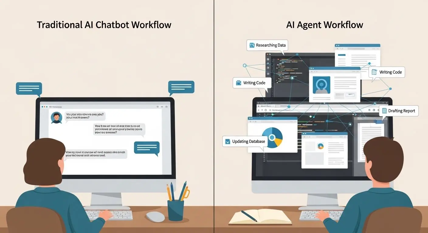3. 기존 생성형 AI와의 결정적 차이점