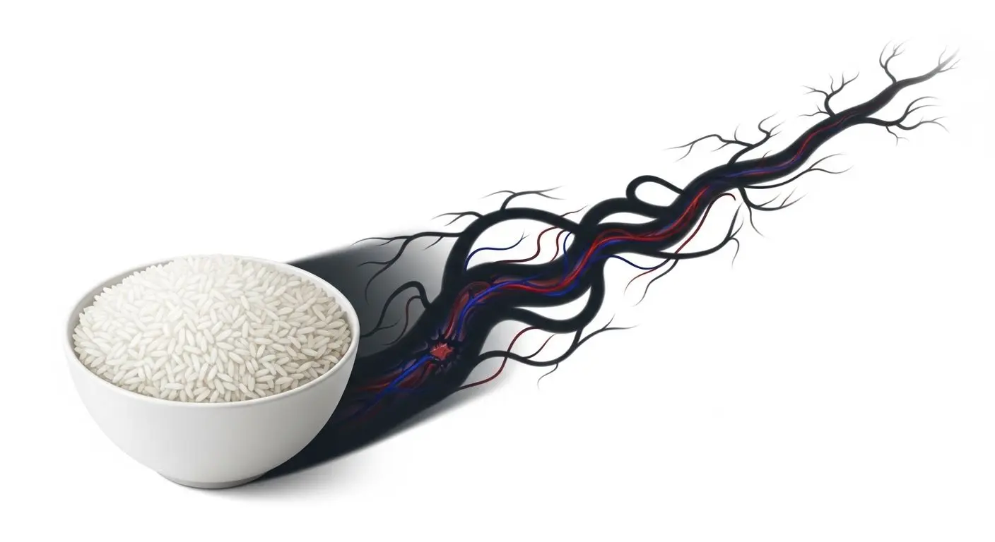 서론: 매일 먹는 흰쌀밥이 소리 없는 혈관 암살자가 될 수 있습니다