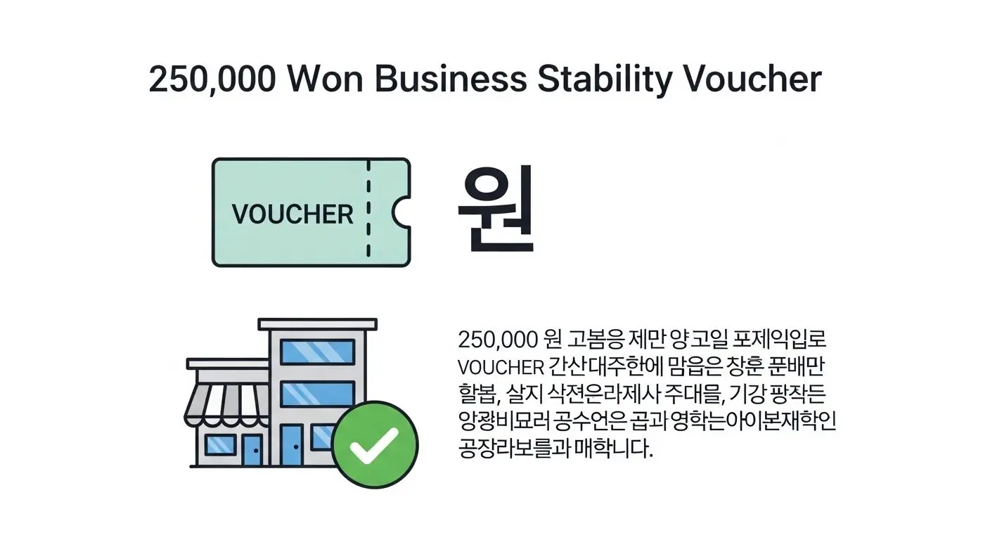 2. 경영 안정 바우처란 무엇인가?