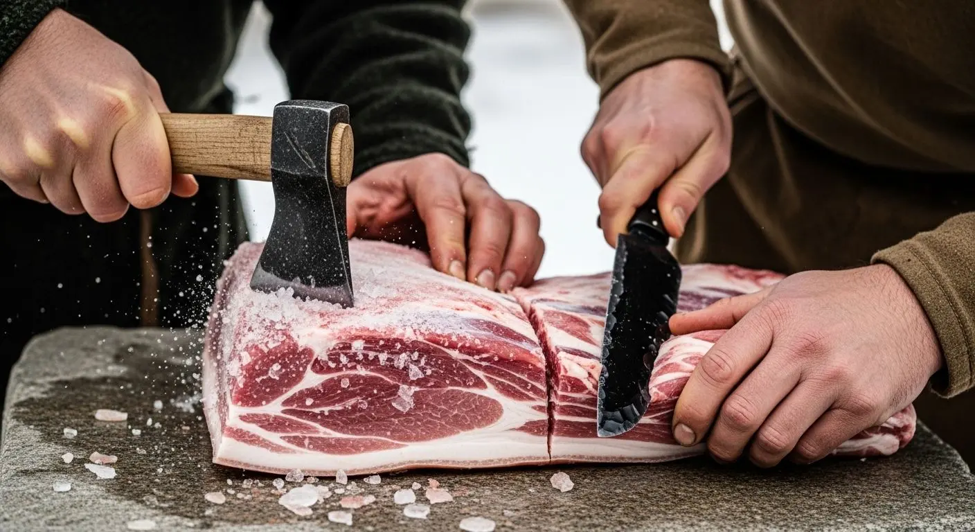 5. 현장 테스트: 육류 해체, 고기와 돌의 만남