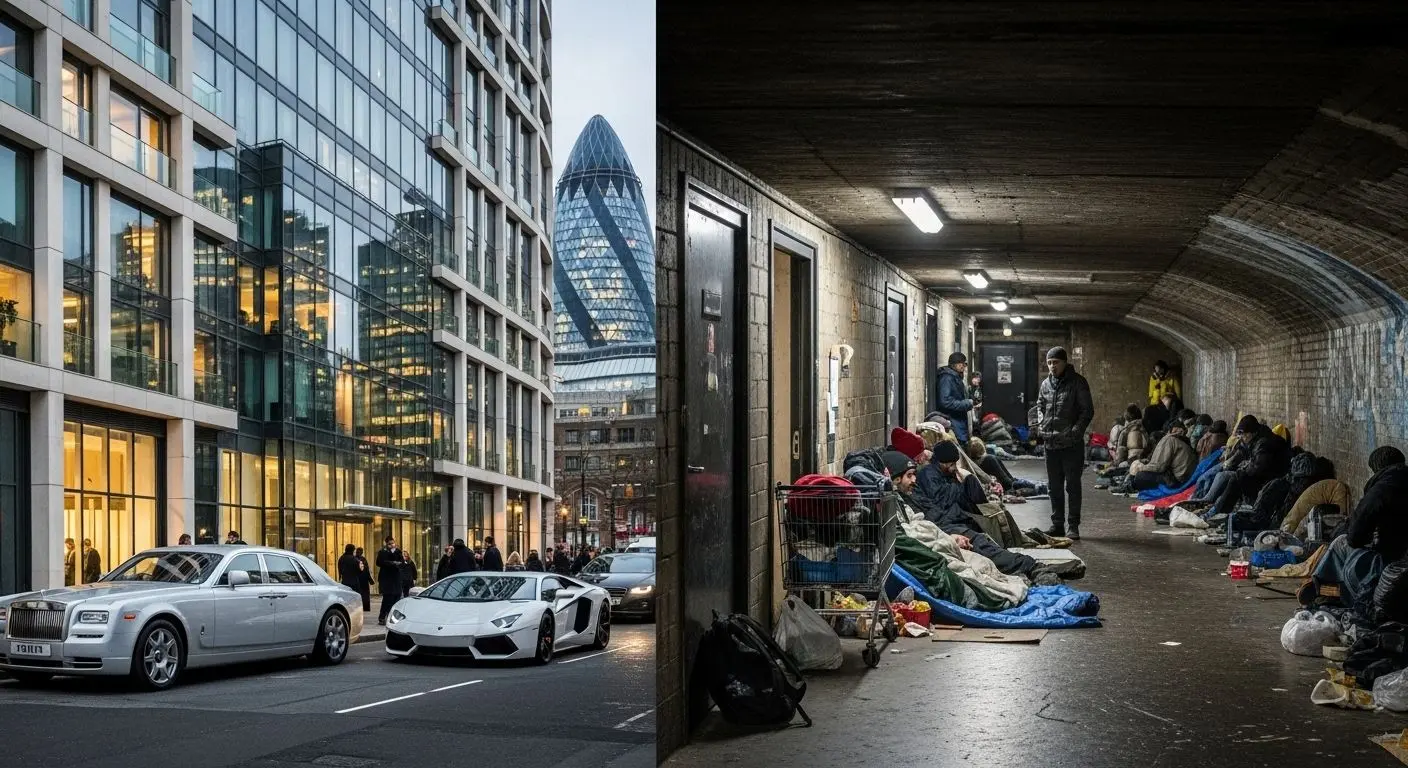8. 현재 런던의 현실: 비싼 주거비와 심각한 노숙자 문제