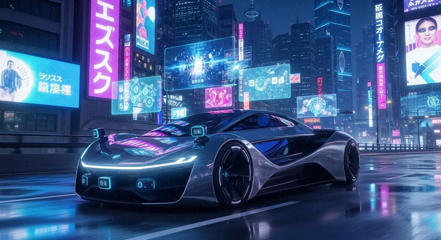 4. 자율주행차 아필라(Afeela): 달리는 엔터테인먼트 공간