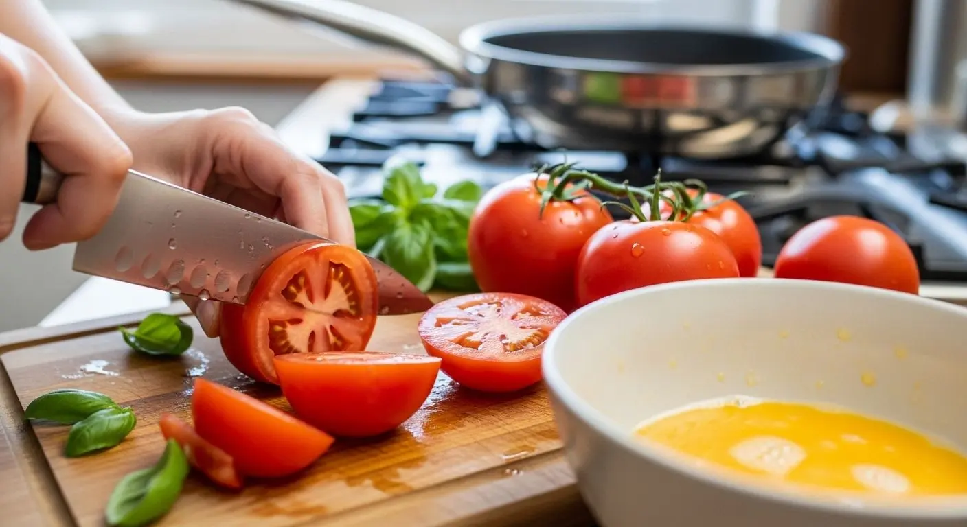 계란의 완벽한 짝꿍 2: 의사 얼굴 파랗게 만드는 토마토 - 리코펜 흡수율 17배 UP!