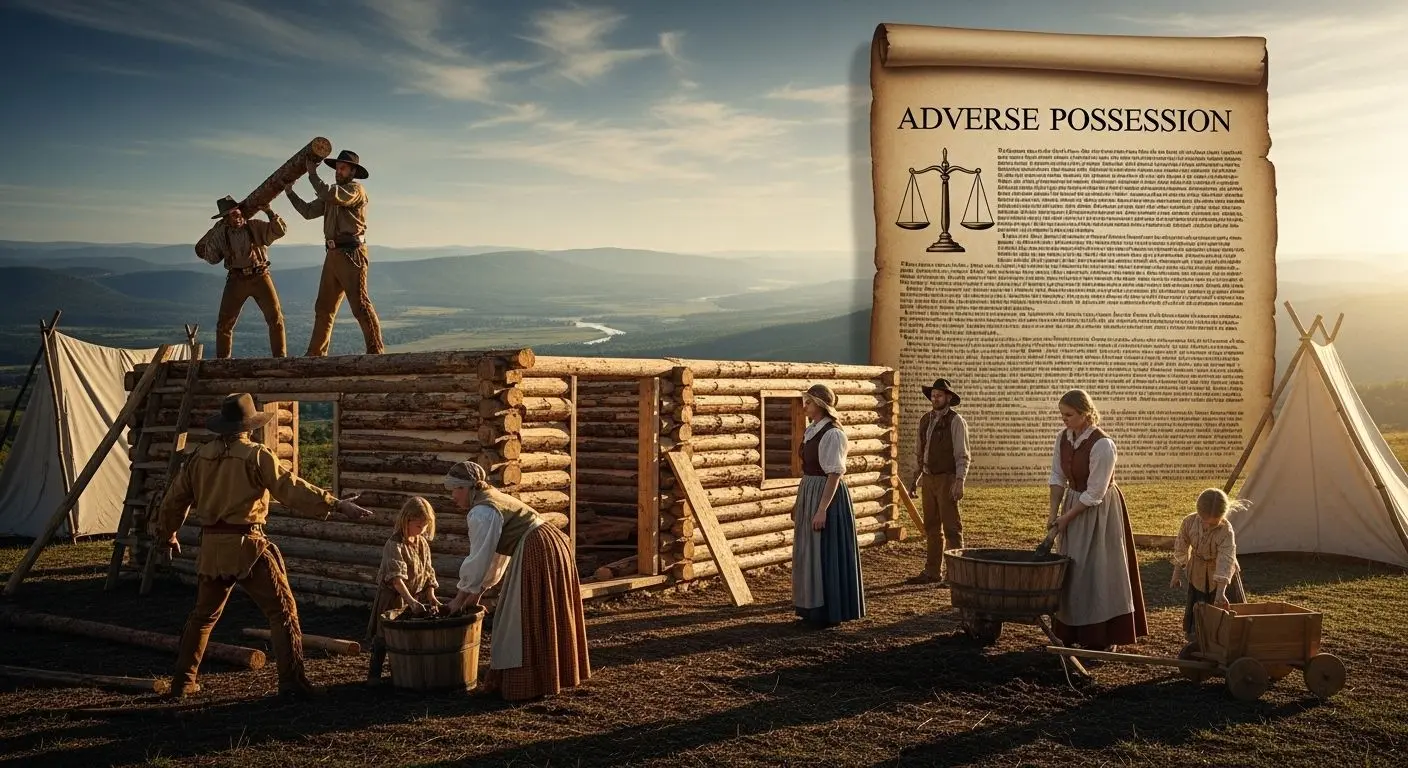 미국 스쿼터의 뿌리: 서부 개척 시대와 현대의 '점유 취득 시효'