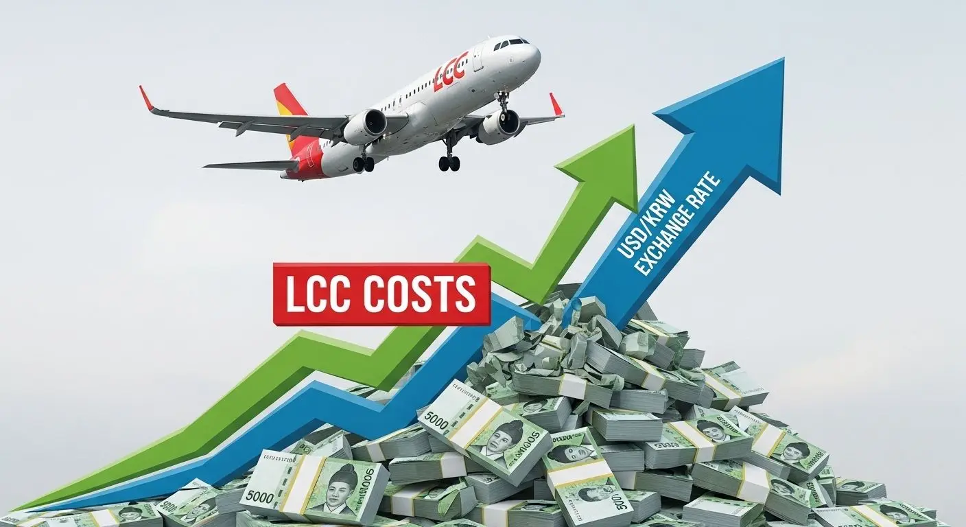 3. 환율 쇼크: LCC 수익성 악화의 주범