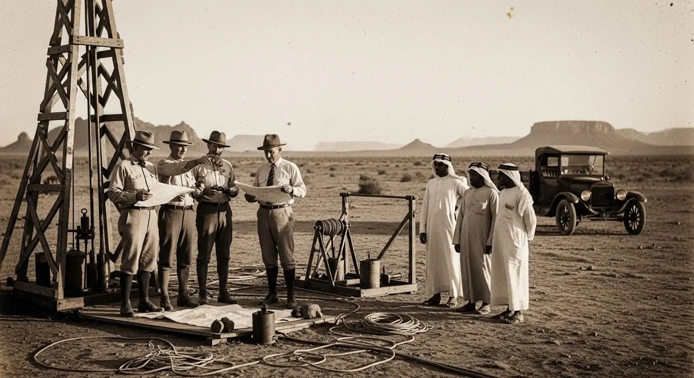 미국과의 만남: 아람코의 태동