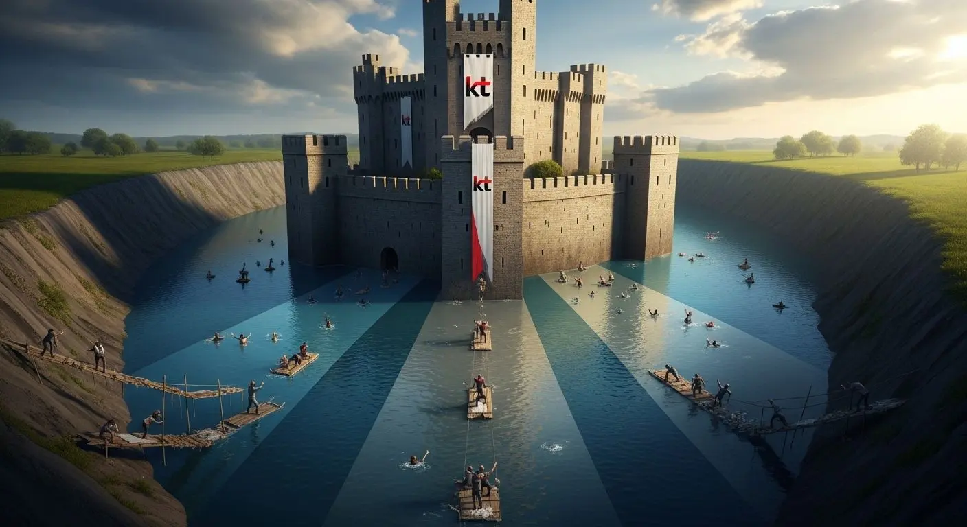 본론 1: 난공불락 통신 3사, '해자' 뒤 투자 외면