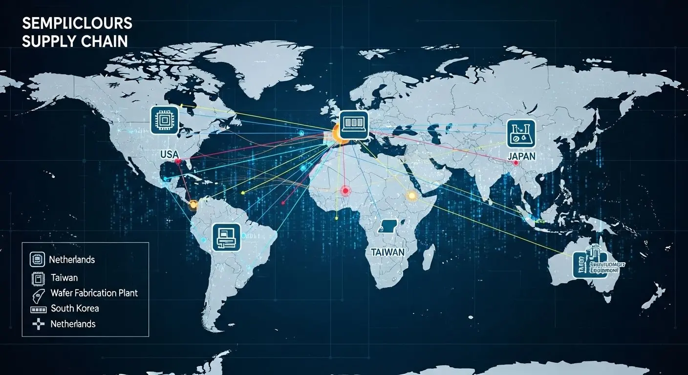 글로벌 반도체 공급망의 새 지도와 미래 도전