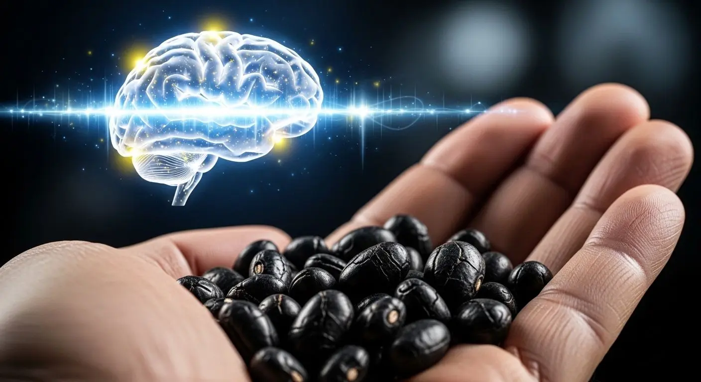 죽어가는 뇌세포를 살리는 기적의 음식: 볶은 검은콩