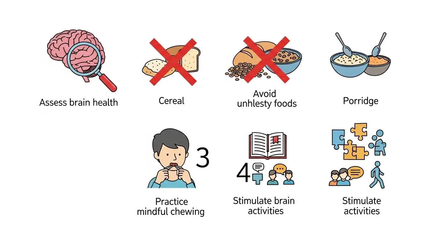 오늘부터 시작하는 뇌 건강 4단계 액션 플랜