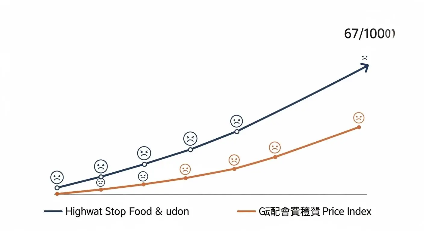 가격은 오르는데, 만족도는 바닥: 휴계소 음식의 냉혹한 현실