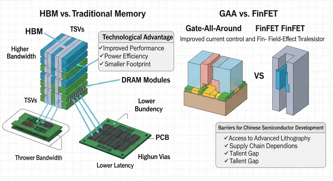 HBM과 GAA: 미국이 장악한 차세대 전쟁터