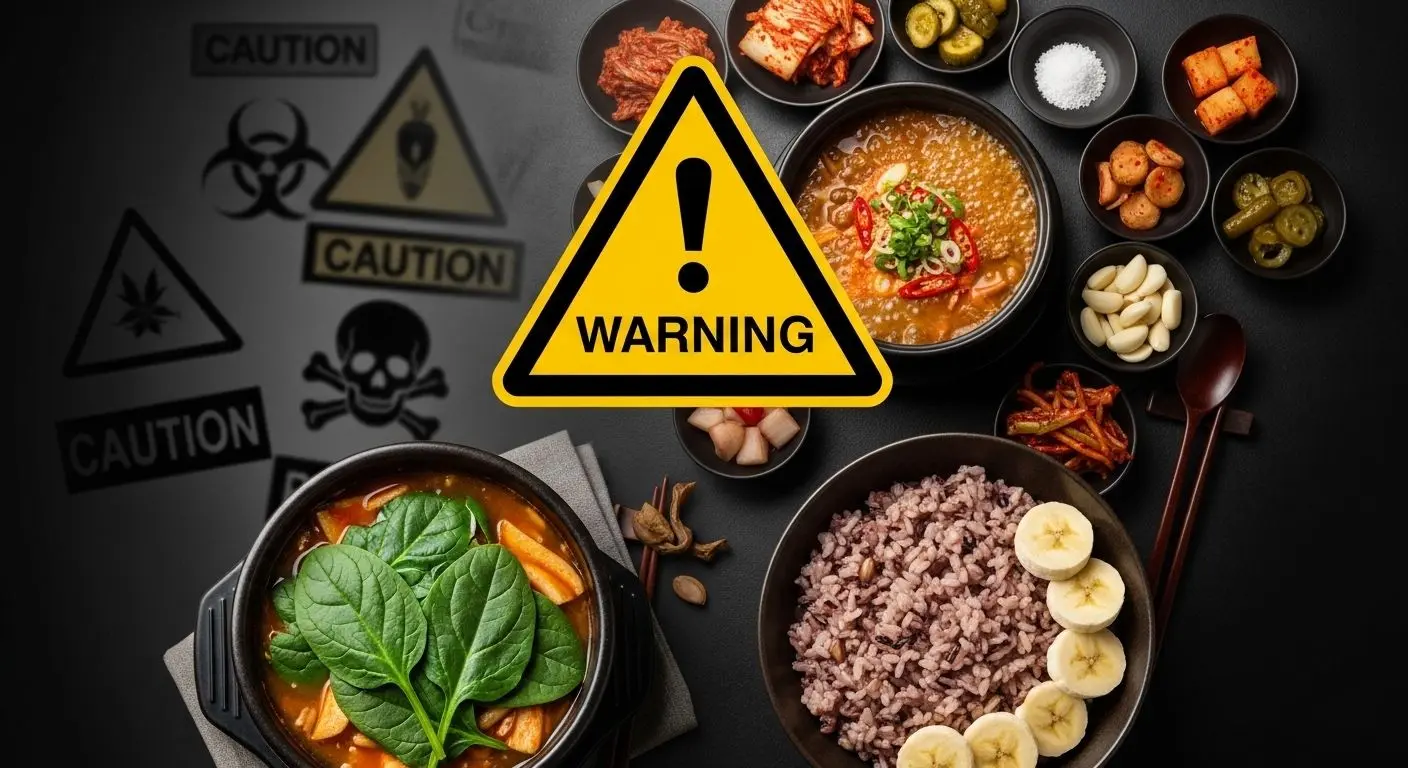 된장찌개와 절대 함께 먹지 말아야 할 3가지