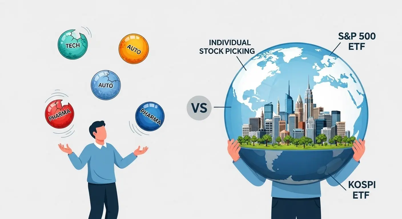 든든한 기초자산: 지수 ETF로 시장 전체를 담아라