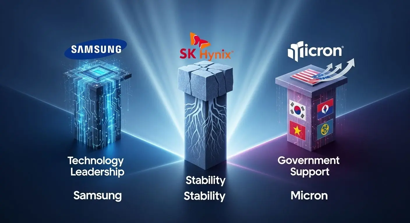 치열해지는 3파전: 하이닉스 vs 마이크론 vs 삼성의 각기 다른 전략
