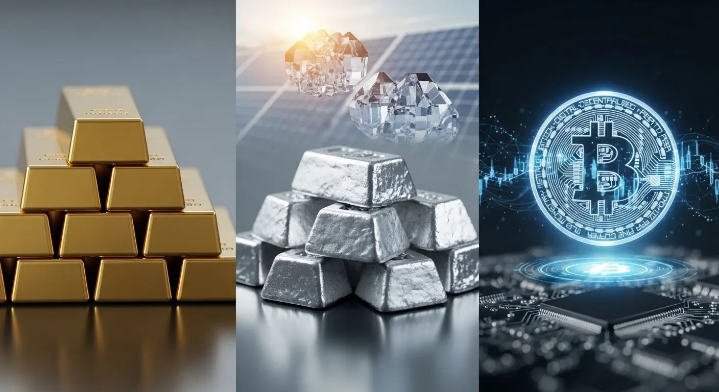 생존을 위한 3대 자산: 금, 은, 비트코인