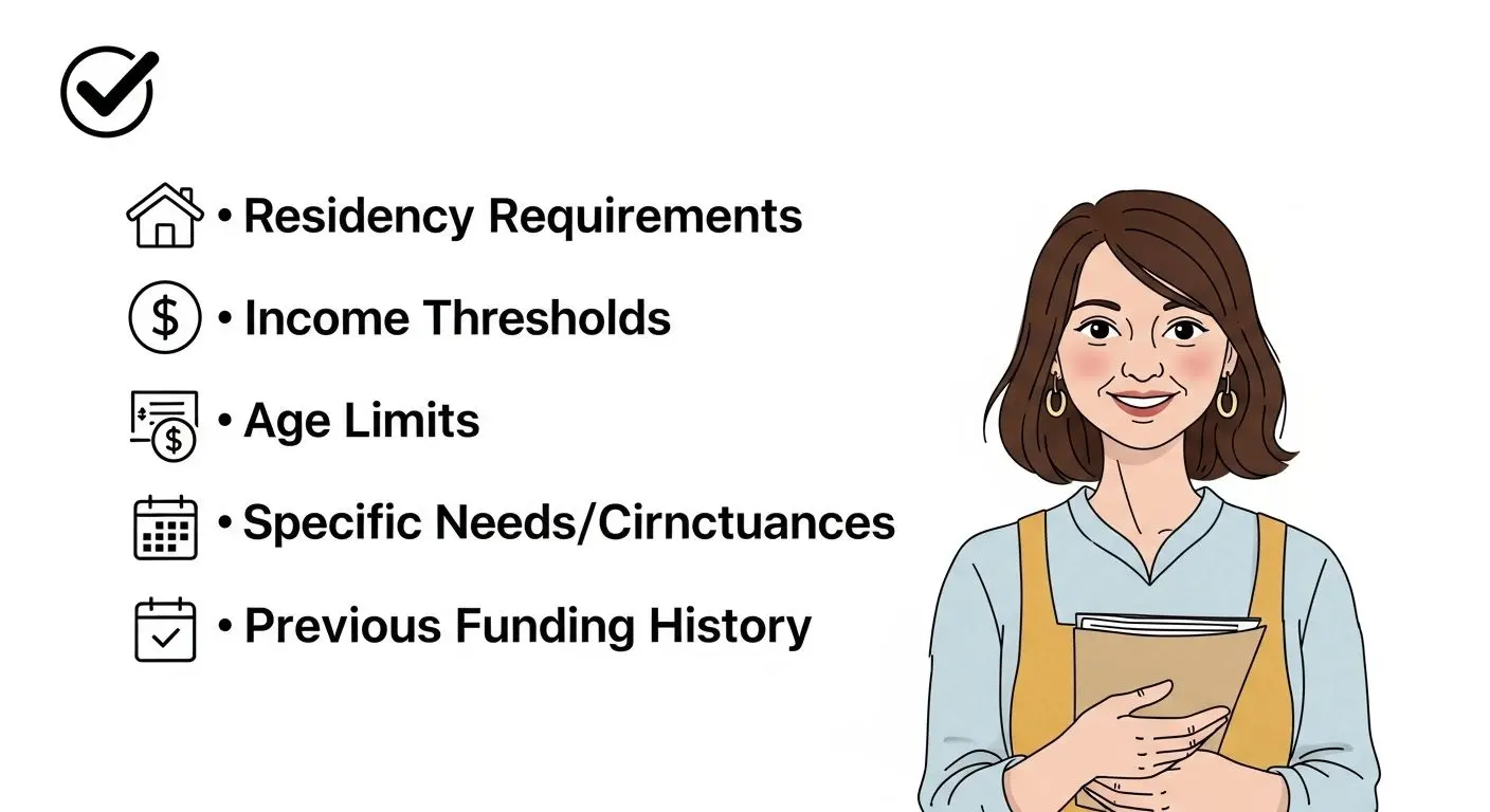 지원금 신청 전 꼭 체크해야 할 중요 포인트