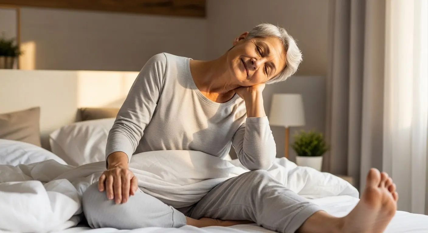 침대에서 시작하는 5분 혈관 건강 운동법