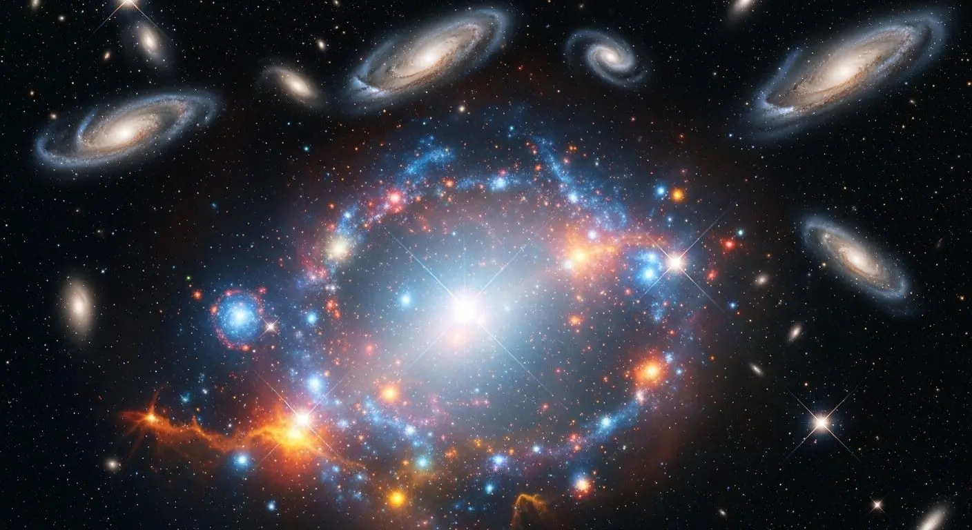 우주의 모순 같은 현상: 별 vs 은하