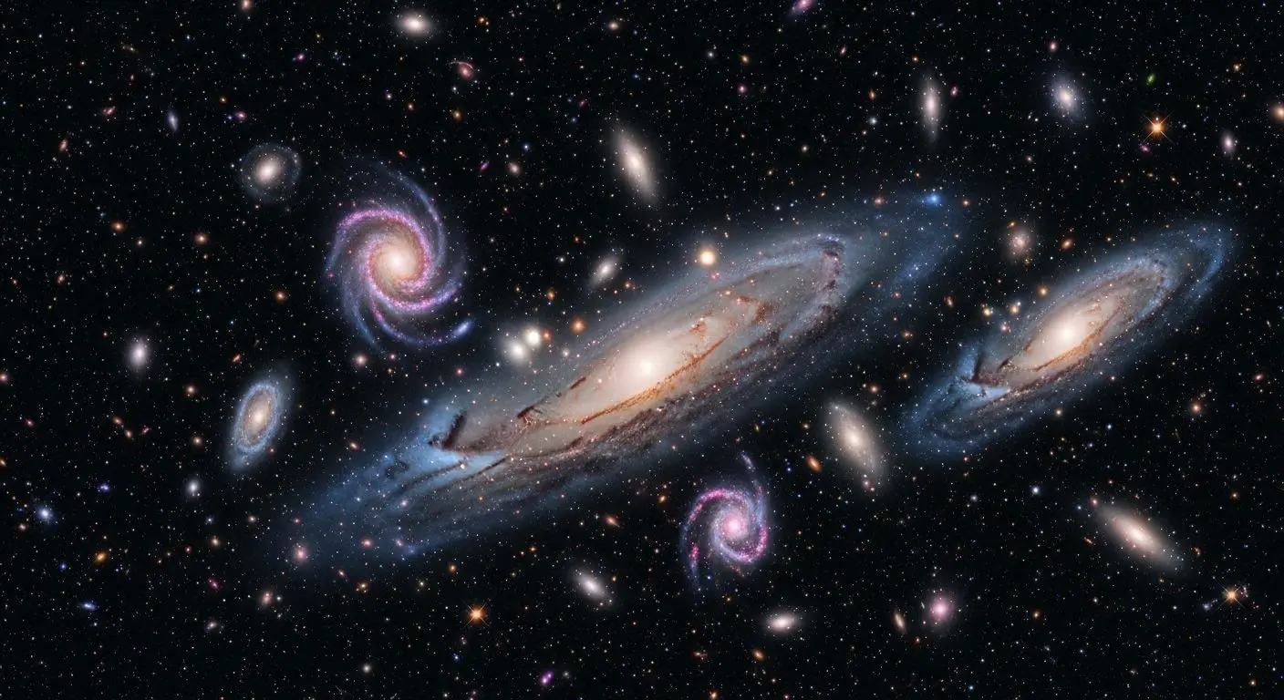 현재 우주: 이미 완성된 구조