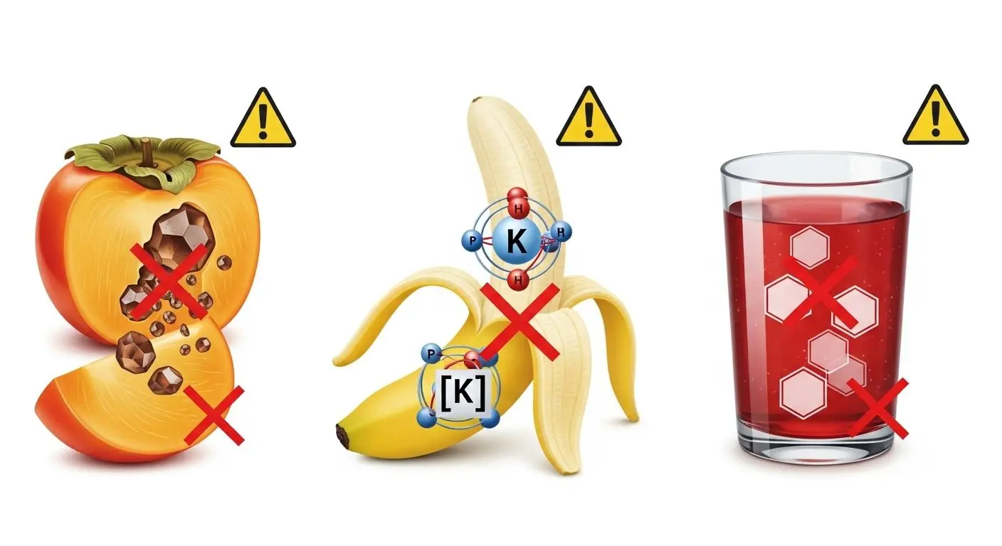 콩팥에 독이 되는 위험한 과일 3가지