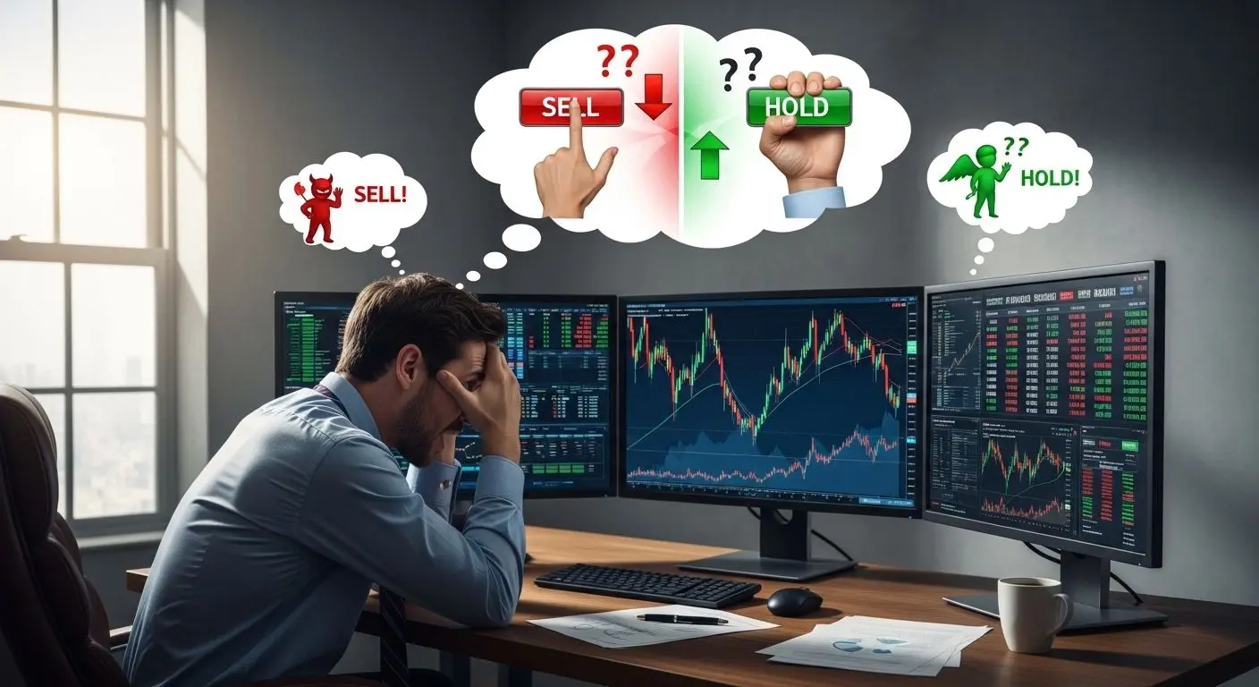 투자자의 반복되는 실수: 왜 5% 벌고 50% 잃나요?