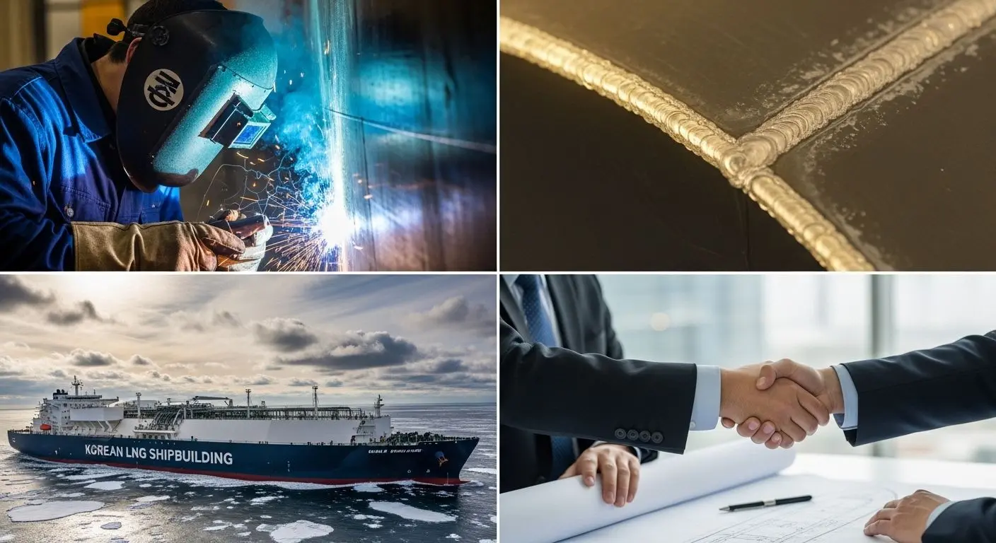 한국의 숨겨진 경쟁력: 신뢰, 정밀 기술, LNG 선박 우위