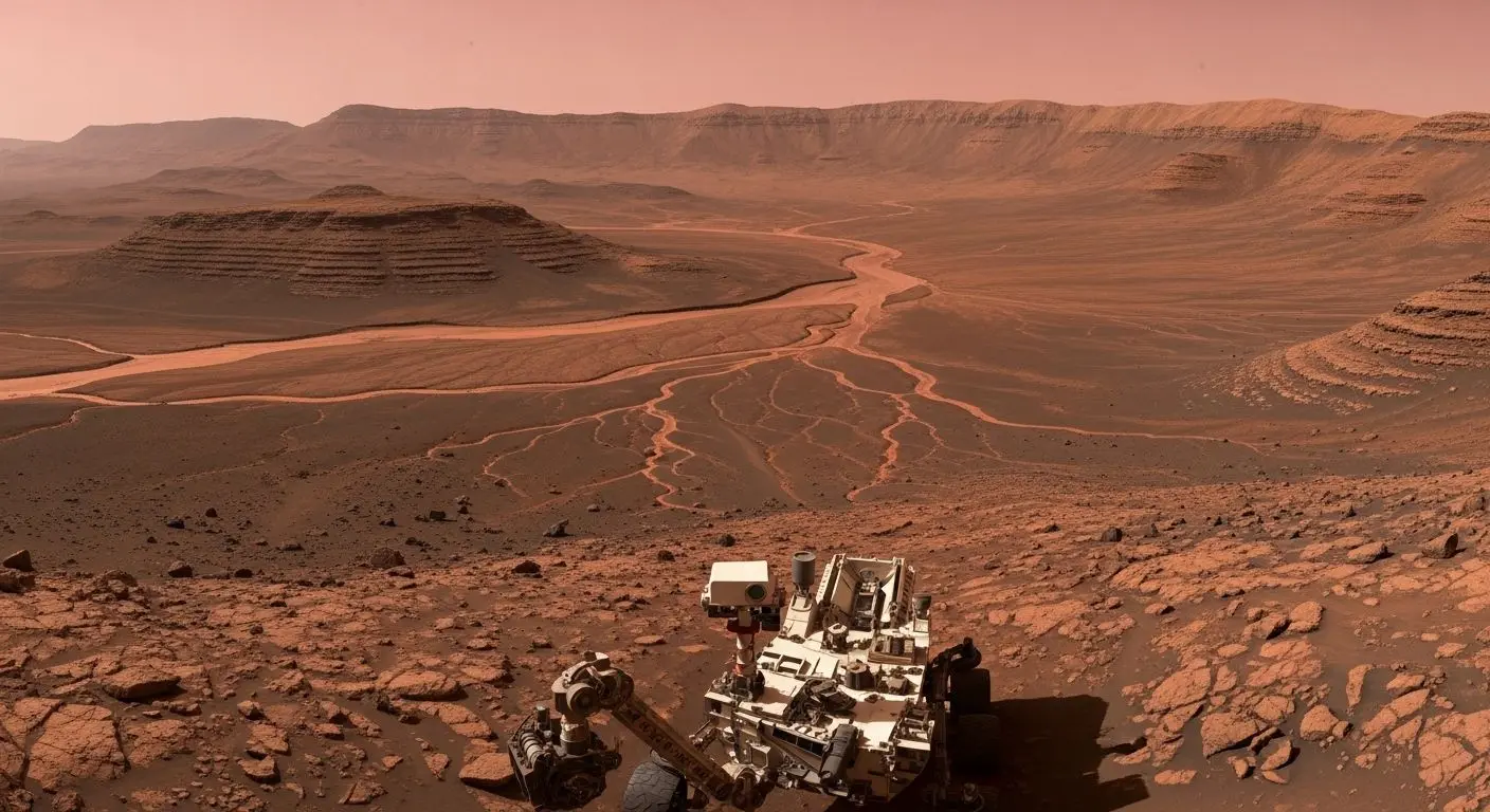 붉은 행성, 한때는 물의 세계