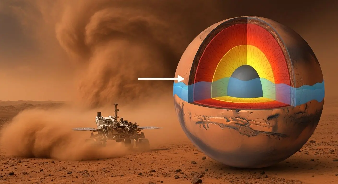 화성 내부의 비밀과 대기의 도전