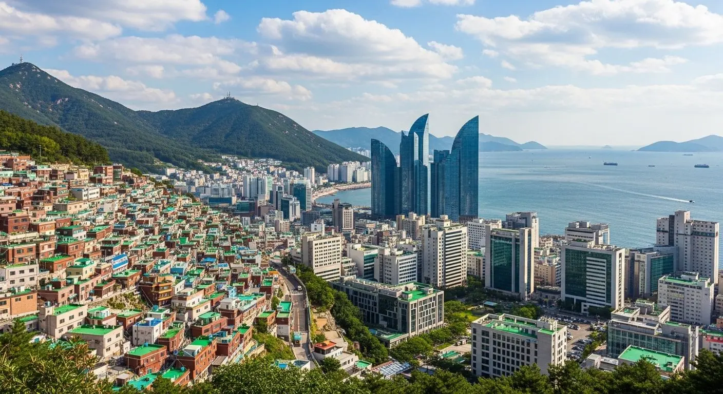 산과 바다가 공존하는 독특한 도시 매력