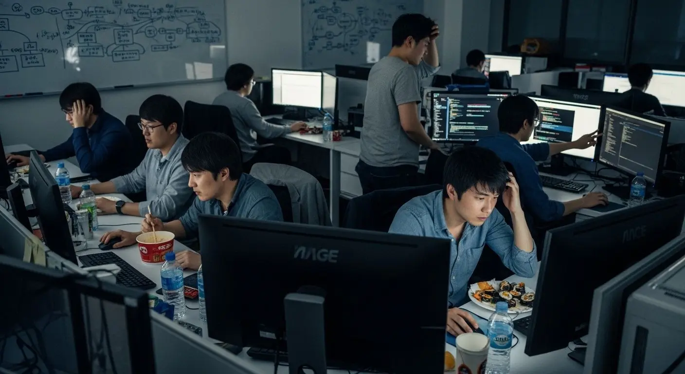 전기와 수도가 끊긴 사무실에서 시작된 반란